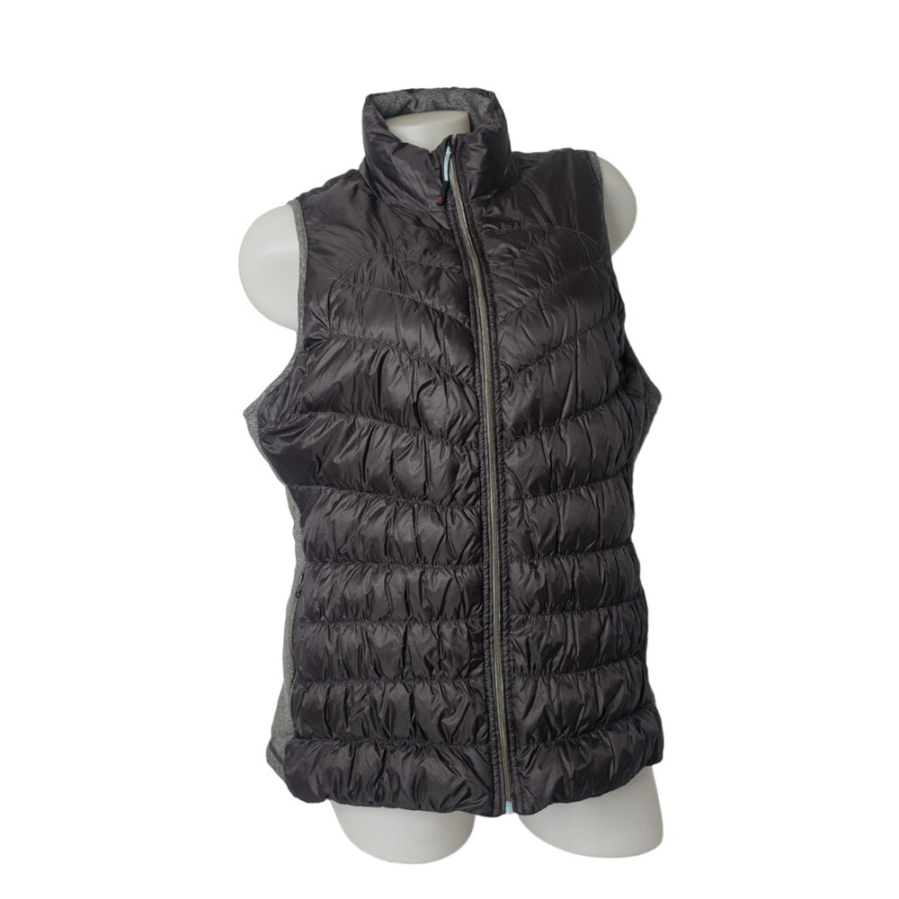 FUDA INTERNATIONAL Gray Down Vest Size XL